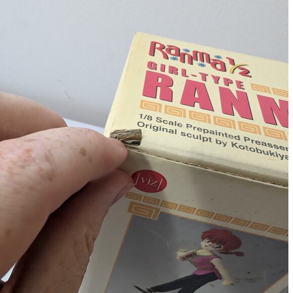 Ranma 1/2 Girl Female Type Kotobukiya 2002 Polystone Figure 1:8 Scale Original - Picture 10 of 10